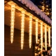 Instalatie de Craciun LED cu 8 Turturi Luminosi de 30 cm Lumina ALB CALD 1500 20