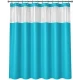 Perdea de Dus TURCOAZ din PEVA cu 12 Inele 178 x 183 cm Rezistenta la Apa