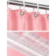 Perdea de dus PEVA 180 x 180 cm ROZ cu transparent