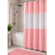 Perdea de dus PEVA 180 x 180 cm ROZ cu transparent