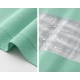 Perdea de dus PEVA 180 x 180 cm VERDE cu transparent