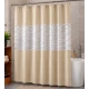 Perdea de dus PEVA 180 x 180 cm BEJ cu transparent