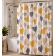 Perdea de dus PEVA 180 x 180 cm cu INIMIOARE COLORATE cu 12 inele