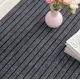 Rola Covoras Antiderapant Autoadeziv pentru Hol si Interior GRI cu Dungi Negre 40 × 300 cm