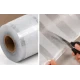 Folie pentru Geam Autoadeziva decorativa 60 × 300 cm transparenta cu dungi gri