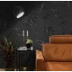 Folie Adeziva Tip Tapet Black Roses Model Trandafiri 45 × 200 cm decorativa