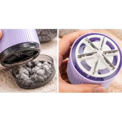 Mini Aparat electric pentru indepartat scame rotund reincarcabil USB Portabil