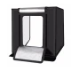 Mini Studio Foto Portabil 40 × 40 cm tip Cort Pliabil Lightbox pentru Fotografie de Produs cu Fundaluri