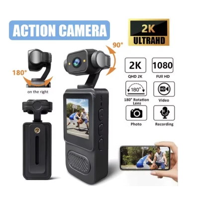 Camera de Actiune Full HD 1080p Captura 360 Ecran 1.31 inch WiFi Slot Card Memorie