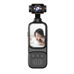Mini Camera Video Sport 4K UHD cu Obiectiv Rotativ 270 grade Unghi Larg 170 WiFi Ecran LCD 2 inch