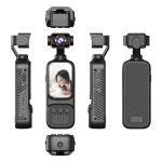 Mini Camera Video Sport 4K UHD cu Obiectiv Rotativ 270 grade Unghi Larg 170 WiFi Ecran LCD 2 inch