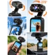Mini Camera Video Sport 4K UHD cu Obiectiv Rotativ 270 grade Unghi Larg 170 WiFi Ecran LCD 2 inch