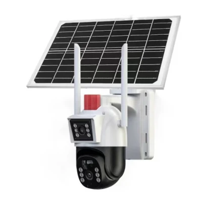 Camera de Supraveghere Solara JE 187 cu 4G 6MP 4K Rotire 360 Vedere Nocturna IR Detectare Umana