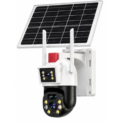 Camera de Supraveghere Solara JE 187 cu 4G 6MP 4K Rotire 360 Vedere Nocturna IR Detectare Umana