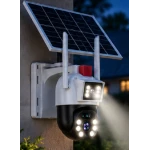 Camera de Supraveghere Solara JE 187 cu 4G 6MP 4K Rotire 360 Vedere Nocturna IR Detectare Umana
