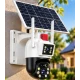 Camera de Supraveghere Solara JE 187 cu 4G 6MP 4K Rotire 360 Vedere Nocturna IR Detectare Umana