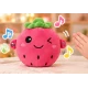 Jucarie Interactiva din Plus CAPSUNA Fruit Sensing Rhythm Toy Sunete Reactie la Atingere ROZ