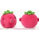 Jucarie Interactiva din Plus CAPSUNA Fruit Sensing Rhythm Toy Sunete Reactie la Atingere ROZ