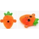 Jucarie Interactiva din Plus MORCOV Fruit Sensing Rhythm Toy Sunete Reactie la Atingere PORTOCALIU