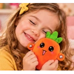 Jucarie Interactiva din Plus MORCOV Fruit Sensing Rhythm Toy Sunete Reactie la Atingere PORTOCALIU
