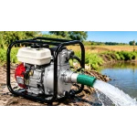 Motopompa pentru Apa 2" FERMAX XAP MX1664 Motor 2 Timpi pe Benzina Cadru Metalic