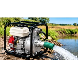 Motopompa pentru Apa 2" FERMAX XAP MX1664 Motor 2 Timpi pe Benzina Cadru Metalic