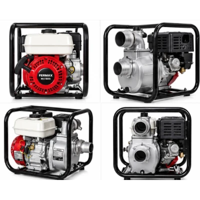 Motopompa 3" FERMAX MX1665 model XAP motor 2 timpi benzina