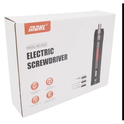 Trusa Surubelnita electrica fara fir MDHL 8528 cu biti de precizie