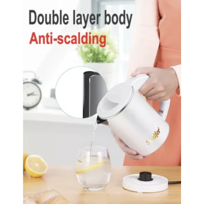 Fierbator Electric Sonifer SF 2058 de 600W Capacitate 0,6L Oprire Automata