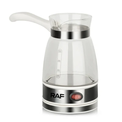 Cafetiera Electrica RAF R125 de 650W Capacitate 500 ml Recipient din Sticla