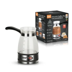 Cafetiera Electrica RAF R125 de 650W Capacitate 500 ml Recipient din Sticla