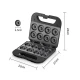 Aparat Electric pentru Preparat Gogosi/Doughnuts RAF R 595 de 850W cu 8 Forme