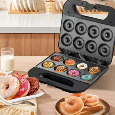 Aparat Electric pentru Preparat Gogosi/Doughnuts RAF R 595 de 850W cu 8 Forme