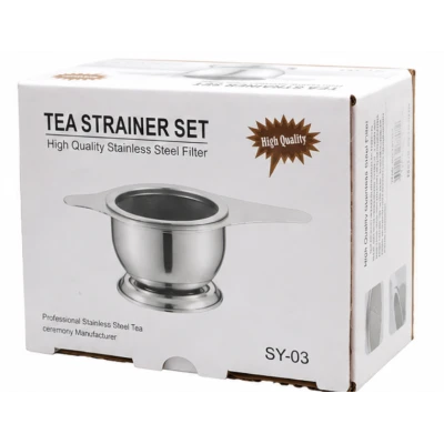 Infuzor pentru Ceai din Inox SY03 Filtru Reutilizabil pentru Ceai si Plante