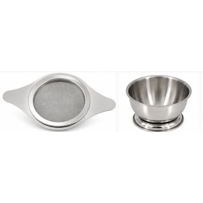 Infuzor pentru Ceai din Inox SY03 Filtru Reutilizabil pentru Ceai si Plante