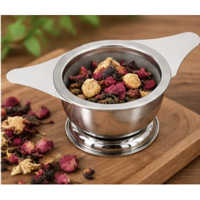 Infuzor pentru Ceai din Inox SY03 Filtru Reutilizabil pentru Ceai si Plante