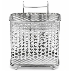 Suport pentru Tacamuri din Metal Organizator de Bucatarie 16 × 10 × 20 cm