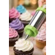 Seringa pentru Decorarea Prajiturilor din Inox cu 3 Duze si Spatula