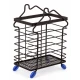 Suport pentru Tacamuri din Metal Organizator Bucatarie tip casuta 15 × 9 × 20 cm
