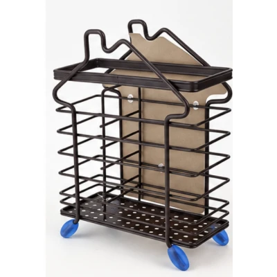 Suport pentru Tacamuri din Metal Organizator Bucatarie tip casuta 15 × 9 × 20 cm