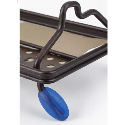 Suport pentru Tacamuri din Metal Organizator Bucatarie tip casuta 15 × 9 × 20 cm