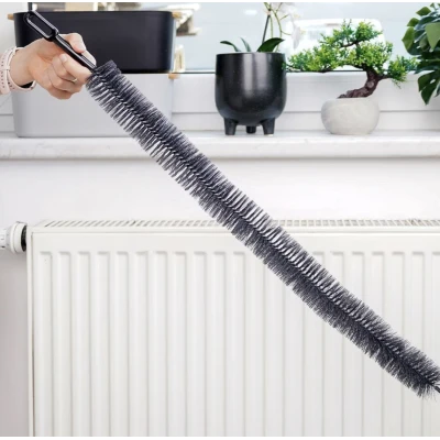 Set 2 Perii pentru Curatarea Caloriferelor Perie Lunga cu Maner 70 cm