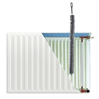 Set 2 Perii pentru Curatarea Caloriferelor Perie Lunga cu Maner 70 cm