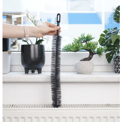 Set 2 Perii pentru Curatarea Caloriferelor Perie Lunga cu Maner 70 cm