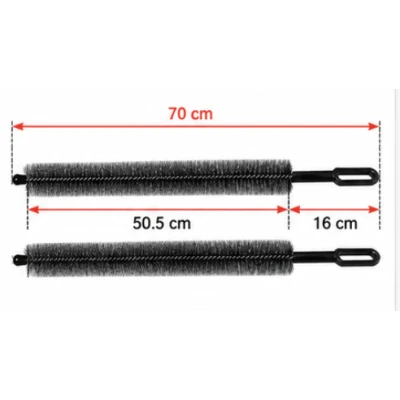 Set 2 Perii pentru Curatarea Caloriferelor Perie Lunga cu Maner 70 cm