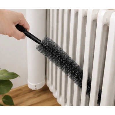 Set 2 Perii pentru Curatarea Caloriferelor Perie Lunga cu Maner 70 cm