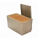 Forma Dreptunghiulara pentru Paine si Cozonac cu Capac Detasabil Metalica 32 X 12 X 11.5 CM