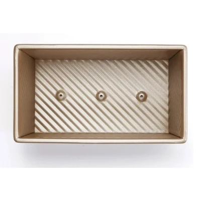 Forma Dreptunghiulara pentru Paine si Cozonac cu Capac Detasabil Metalica 32 X 12 X 11.5 CM