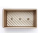 Forma Dreptunghiulara pentru Paine si Cozonac cu Capac Detasabil Metalica 32 X 12 X 11.5 CM