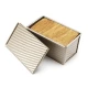 Forma Dreptunghiulara pentru Paine si Cozonac cu Capac Detasabil Metalica 32 X 12 X 11.5 CM